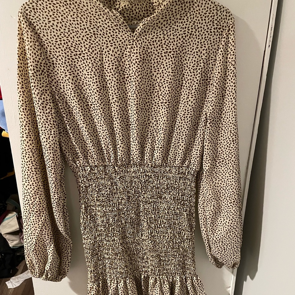 Shein cheetah dress